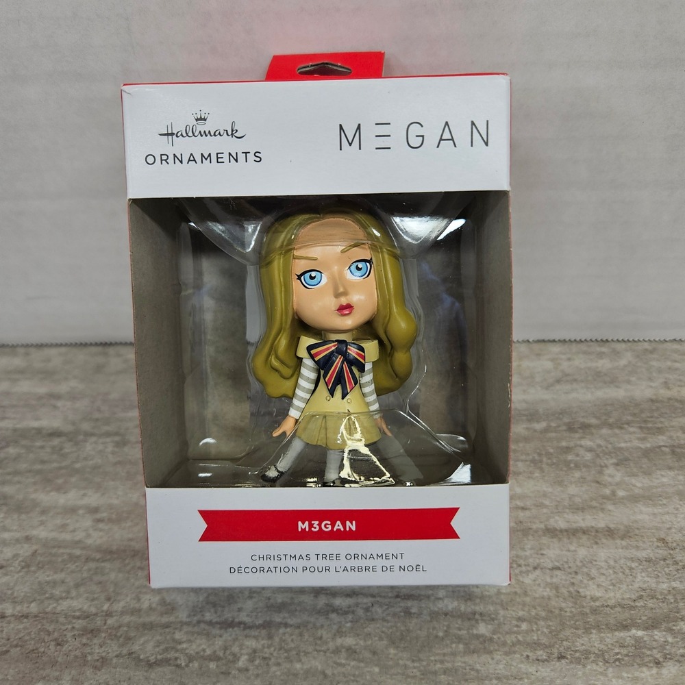 Hallmark Ornaments M3GAN Christmas Tree Ornament M3GAN Doll‎ Megan Horror